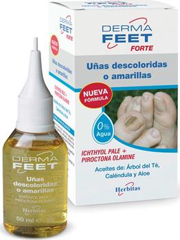 Herbitas DermaFeet Υγρό για αποχρωματισμένα νύχια 50ml
