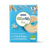 Nestle Naturnes Bio Βιολογικά Δημητριακά Με Σιτάρι, Βρώμη + Γεύση Βανίλιας 200gr