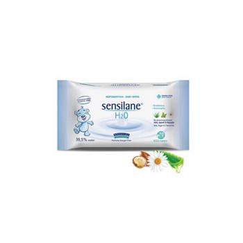 Sensilane baby wipes H20 Μωρομάντηλα 70τεμ