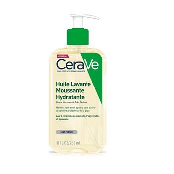 CeraVe Hydrating Foaming Oil Cleanser Λάδι Καθαρισμού για Κανονικό έως πολύ Ξηρό Δέρμα 236ml