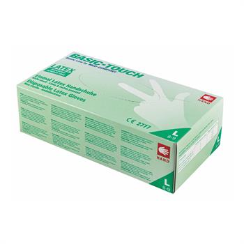 Med Comfort Basic Touch Γάντια Latex Χωρίς Πούδρα Medium (100 τμχ)