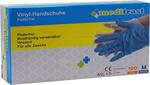 Meditrast Γάντια Βινυλίου Χωρίς Πούδρα Διάφανα Extra Large (100 τμχ)