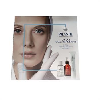 RILASTIL D-Clar SΕΤ Concentrated Micropeeling, 30ml & Concentrate Drops 30ml & Depigmenting Cream, 40ml