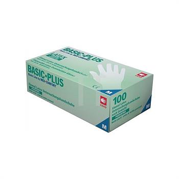 Med Comfort Basic Plus Γάντια Latex Χωρίς Πούδρα Large (100τμχ)