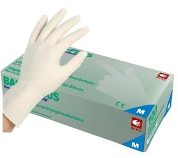 Med Comfort Basic Plus Γάντια Latex με Πούδρα Medium (100 Τμχ)