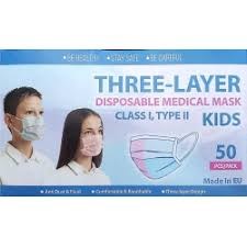 Disposable Medical Mask Kids 50τεμ