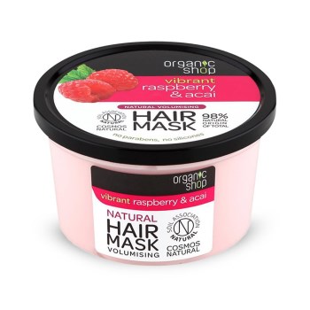 Natura Siberica Organic Shop Raspberry & Acai Hair Mask 250ml