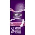 Always Dailies Long Plus Extra Protect Σερβιετάκια για Καθημερινή Χρήση, 24 τεμάχια