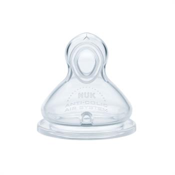 Nuk First Choice Flow Control Θηλή Σιλικόνης 6-18m 1 Τεμάχιο
