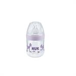 NUK Nature Sense Μπιμπερό με Δείκτη Ελέγχου Θερμοκρασίας Small 150ml - ΡΟΖ