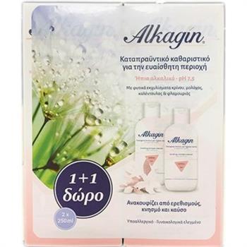 Epsilon Health Alkagin Soothing Intimate Cleanser 250 ml 1+1 Δώρο