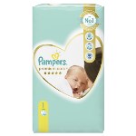 Pampers Premium Care Value Pack Νo 1 (2-5kg) 52τμχ