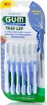 GUM 1312 Trav-ler Μεσοδόντια Βουρτσάκια 0.6mm σε χρώμα Μπλε 6τμχ