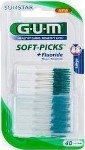 GUM 634 Soft-Picks Fluoride Large 40τμχ