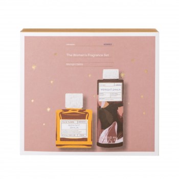 Korres The Women's Fragrance Set Midnight Dahlia Eau de Toilette Γυναικείο Άρωμα 50ml & Showergel Αφρόλουτρο 250ml