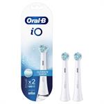 Oral-B iO Ultimate Cleaning White Ανταλλακτικές Κεφαλές για Ηλεκτρική Οδοντόβουρτσα 2τμχ