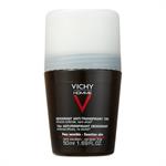Vichy Homme 72hr Anti-perspirant Deodorant Roll-On 50ml - Ανδρικό αποσμητικό κατά της εφίδρωσης μεγάλης διάρκειας