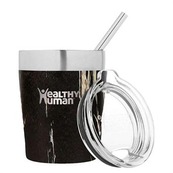 Healthy Human Ανοξείδωτο Ποτήρι Θερμός Black Onyx 354ml