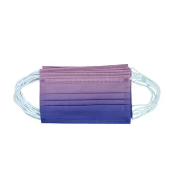 Μάσκες Προστασίας Non Woven 3 χρώματα Ροζ Μωβ 10τμχ