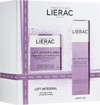 Lierac Xmas Set Lift Integral Nutri 50ml & Lift Integral Serum Regard Yeux 15ml