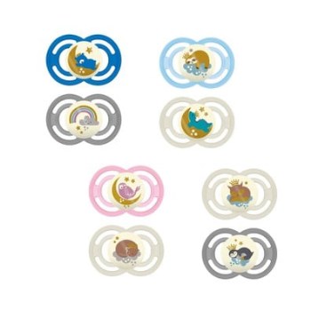 Mam Perfect Night Πιπίλα Σιλικόνης 2-6m 2τμχ