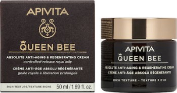 Apivita Queen Bee Absolute Anti Aging & Regenerating Rich Texture Cream 50ml