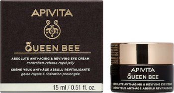 Apivita Queen Bee Absolute Anti-Aging & Reviving Eye Cream 15ml