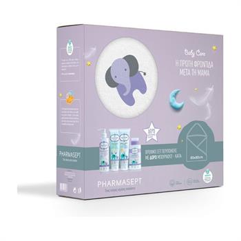 Pharmasept Baby Promo Pack Extra Sensitive Bath & Micellar Water & Extra calm & Soothing Cream & Δώρο Μπουρνούζι Κάπα