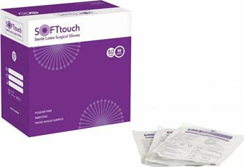 Soft Touch Γάντια Χειρουργικά Χωρίς Πούδρα 50 ζεύγη - ΧΩΡΙΣ ΙΔΙΟΤΗΤΑ