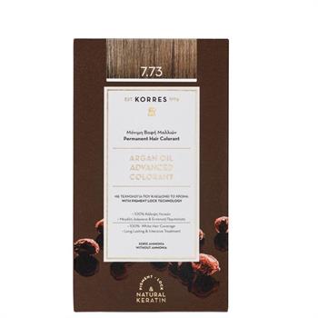 Korres Argan Oil Advanced Colorant 7.73 Χρυσή Μόκα