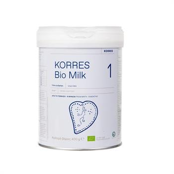Korres Bio Milk Βιολογικό Αγελαδινό Γάλα Για Βρέφη 1 (0-6 Μηνών) 400gr