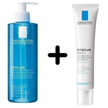 La Roche Posay ΠΑΚΕΤΟ ΠΡΟΣΦΟΡΑΣ Effaclar Purifying Cleansing Gel Pump 400ml & Innovation Effaclar Duo+ 40ml