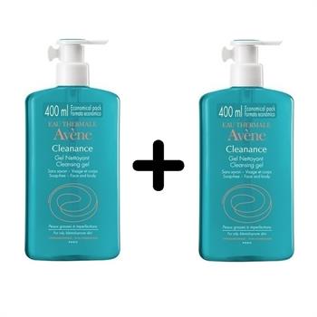 Avene ΠΑΚΕΤΟ ΠΡΟΣΦΟΡΑΣ 2x Cleanance Cleansing Gel for Oil/Blemish/Prone Skin 400ml
