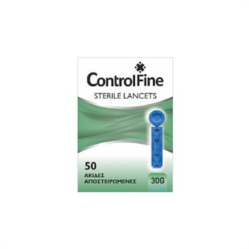 Control Fine Sterile Lancets Αποστειρωμένες Ακίδες 50τμχ