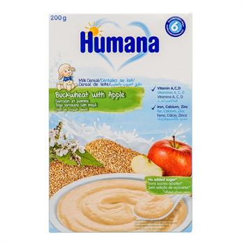 Humana Κρέμα Φαγόπυρο Μήλο 200γρ.