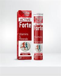 Vitasper Active Forte Vitamins & Minerals Με γεύση Tutti Fruti 20eff.tabs