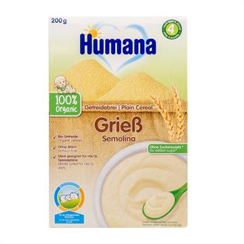 Humana Βιολογική Κρέμα με Σιμιγδάλι – Χωρίς Γάλα 200γρ.