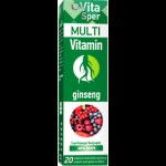 VitaSper MultiVitamin & Ginseng με γεύση φρούτα του δάσους 20eff.tabs
