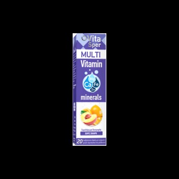 Vitasper Multivitamin & Minerals 20eff.tabs