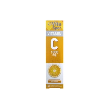 Vitasper Vitamin C 1000mg με γεύση πορτοκάλι 20eff.tabs