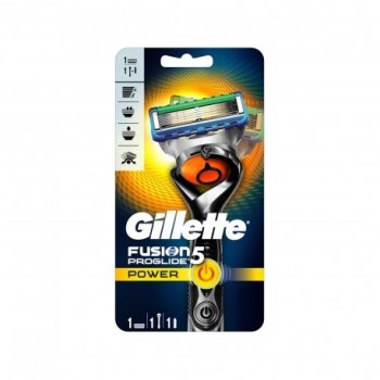 Gillette Fusion 5 Proglide Power Ξυριστική Μηχανή & Ανταλλακτικό & Μπαταρία, 1 τεμάχιο