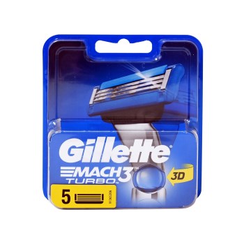 Gillette Mach3 Turbo Ανταλλακτικτά 5τεμ
