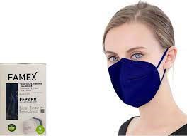 Famex FFP2 Ενηλίκων 10 τεμάχια - ΜΠΛΕ