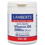 Lamberts Vitamin D3 2000iu 60 κάψουλες