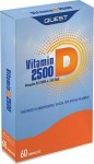 Quest Vitamin D3 2500iu Συμπλήρωμα για το Ανοσοποιητικό και Τα Οστά 60tabs