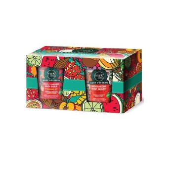 Natura Siberica Gift Set (Strawberry Chocholate 450ml/ Strawberry Jam 450ml)