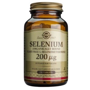 Solgar Selenium 200μg, 250tabs