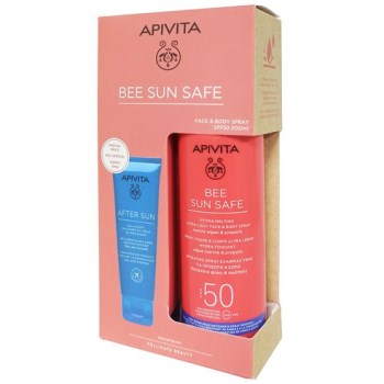 Apivita Sun Safe Bee PROMO Face & Body Spray Spf50, 200ml