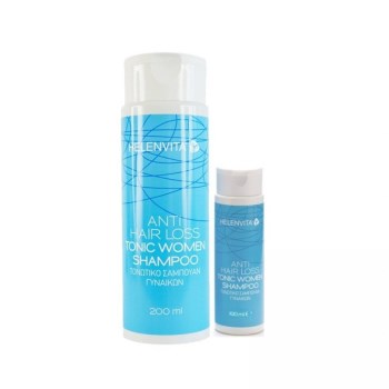 Helenvita Promo Pack με Anti hair Loss Tonic Women Shampoo Τονωτικό Σαμπουάν Κατά της Τριχόπτωσης, 200ml & ΔΩΡΟ 100ml