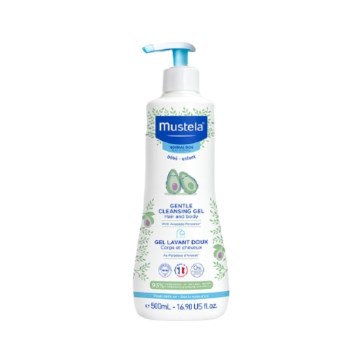 Mustela Gentle Cleansing Gel Απαλό Τζελ Καθαρισμού για Μαλλιά & Σώμα 500ml.